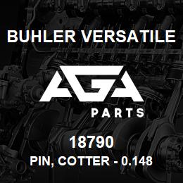 18790 Buhler Versatile PIN, COTTER - 0.148 X 2.563 | AGA Parts
