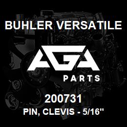 200731 Buhler Versatile PIN, CLEVIS - 5/16" OD X 31/32" LONG PL | AGA Parts