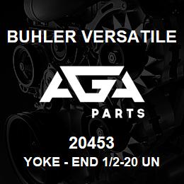 20453 Buhler Versatile YOKE - END 1/2-20 UNC, BRAKE LINKAGE ROD ASSY | AGA Parts