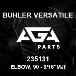 235131 Buhler Versatile ELBOW, 90 - 9/16"MJIC X 3/4"MNPT | AGA Parts