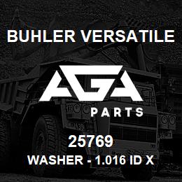 25769 Buhler Versatile WASHER - 1.016 ID X 1.938 OD X 0.125 THK, PL (LOWER LINK STABILIZER MOUNTING - 8070 SERIES) | AGA Parts