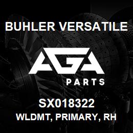 SX018322 Buhler Versatile WLDMT, PRIMARY, RH | AGA Parts