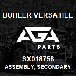 SX018758 Buhler Versatile ASSEMBLY, SECONDARY BOOM - RH (100 FT) | AGA Parts