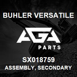 SX018759 Buhler Versatile ASSEMBLY, SECONDARY BOOM - LH (100 FT) | AGA Parts