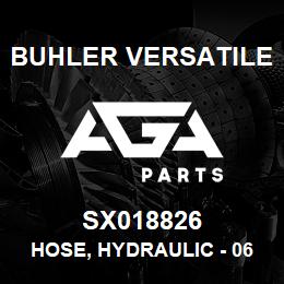 SX018826 Buhler Versatile HOSE, HYDRAULIC - 06FJX-06100R17 (148") | AGA Parts