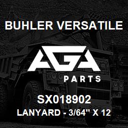 SX018902 Buhler Versatile LANYARD - 3/64" X 12┬Э LONG | AGA Parts