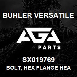 SX019769 Buhler Versatile BOLT, HEX FLANGE HEAD - 8 MM. X 100 MM. GR10.9 | AGA Parts