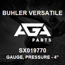 SX019770 Buhler Versatile GAUGE, PRESSURE - 4" (0-160 PSI) | AGA Parts