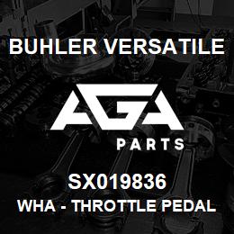 SX019836 Buhler Versatile WHA - THROTTLE PEDAL W/PACKARDS | AGA Parts