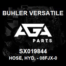 SX019844 Buhler Versatile HOSE, HYD, - 08FJX-08100R17 X 81.00 X - 08FJX | AGA Parts
