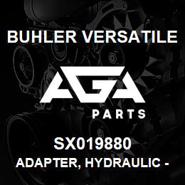 SX019880 Buhler Versatile ADAPTER, HYDRAULIC - 12MJ X 20MNPT | AGA Parts