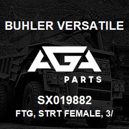 SX019882 Buhler Versatile FTG, STRT FEMALE, 3/4-16X-08HOSE | AGA Parts