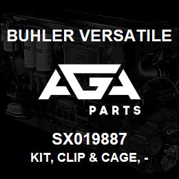 SX019887 Buhler Versatile KIT, CLIP & CAGE, - 06 HOSE | AGA Parts