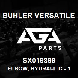 SX019899 Buhler Versatile ELBOW, HYDRAULIC - 12MJ X 27 MM. ORB90 | AGA Parts