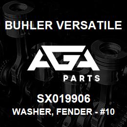 SX019906 Buhler Versatile WASHER, FENDER - #10 | AGA Parts