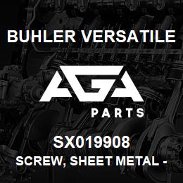 SX019908 Buhler Versatile SCREW, SHEET METAL - 1/4" X 1" (PHILLIPS OVAL HEAD, SS) | AGA Parts