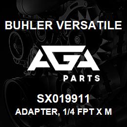 SX019911 Buhler Versatile ADAPTER, 1/4 FPT X M12 | AGA Parts