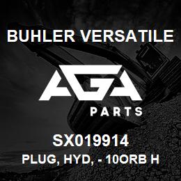 SX019914 Buhler Versatile PLUG, HYD, - 10ORB HOLLOW HEX | AGA Parts