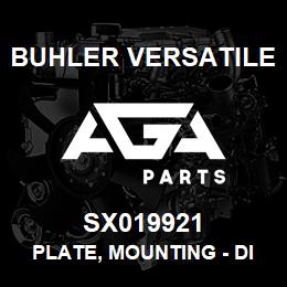 SX019921 Buhler Versatile PLATE, MOUNTING - DIAGNOSTIC PORT | AGA Parts