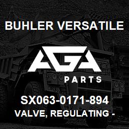 SX063-0171-894 Buhler Versatile VALVE, REGULATING - 1-1/2" (POLY) | AGA Parts
