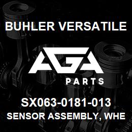 SX063-0181-013 Buhler Versatile SENSOR ASSEMBLY, WHEEL ANGLE - 110 | AGA Parts