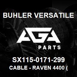 SX115-0171-299 Buhler Versatile CABLE - RAVEN 4400 (3 FT) | AGA Parts
