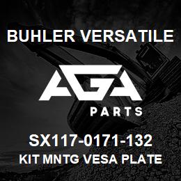 SX117-0171-132 Buhler Versatile KIT MNTG VESA PLATE | AGA Parts