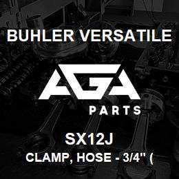 SX12J Buhler Versatile CLAMP, HOSE - 3/4" (WORM SCREW) | AGA Parts