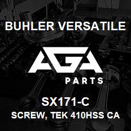 SX171-C Buhler Versatile SCREW, TEK 410HSS CAD PLATED | AGA Parts