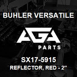 SX17-5915 Buhler Versatile REFLECTOR, RED - 2" X 9" (NIGHT) | AGA Parts