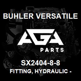 SX2404-8-8 Buhler Versatile FITTING, HYDRAULIC - 8MNPTX-8JIC (STEEL) | AGA Parts