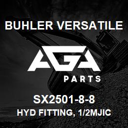 SX2501-8-8 Buhler Versatile HYD FITTING, 1/2MJICXX1/2MPT-90 | AGA Parts