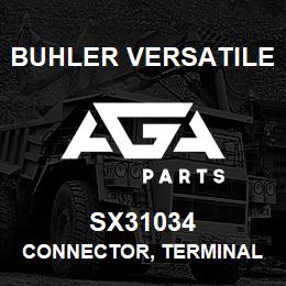 SX31034 Buhler Versatile CONNECTOR, TERMINAL 14GA MALE | AGA Parts
