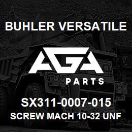 SX311-0007-015 Buhler Versatile SCREW MACH 10-32 UNF-2 3/4 | AGA Parts