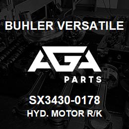 SX3430-0178 Buhler Versatile HYD. MOTOR R/K | AGA Parts