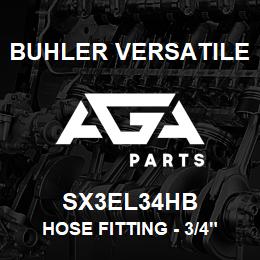 SX3EL34HB Buhler Versatile HOSE FITTING - 3/4" ELHB X 3/4" HOSE BARB | AGA Parts