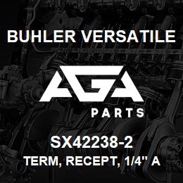 SX42238-2 Buhler Versatile TERM, RECEPT, 1/4" AMP FASTON | AGA Parts