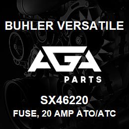 SX46220 Buhler Versatile FUSE, 20 AMP ATO/ATC, YELLOW | AGA Parts