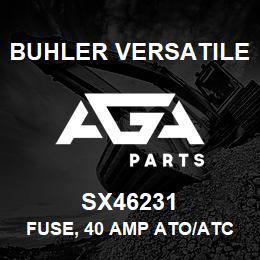 SX46231 Buhler Versatile FUSE, 40 AMP ATO/ATC, AMBER | AGA Parts