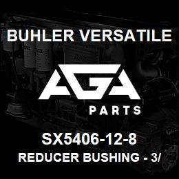 SX5406-12-8 Buhler Versatile REDUCER BUSHING - 3/4"MNPT X 1/2"FNPT (SS) | AGA Parts