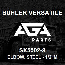 SX5502-8 Buhler Versatile ELBOW, STEEL - 1/2"MNPT X 1/2"MNPT | AGA Parts