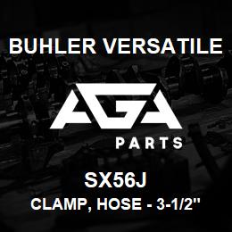 SX56J Buhler Versatile CLAMP, HOSE - 3-1/2" (WORM SCREW) | AGA Parts