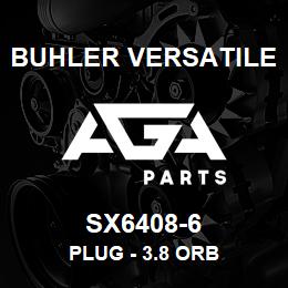 SX6408-6 Buhler Versatile PLUG - 3.8 ORB | AGA Parts