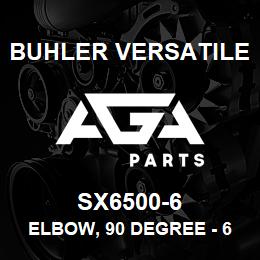 SX6500-6 Buhler Versatile ELBOW, 90 DEGREE - 6JICS X 6MJIC | AGA Parts