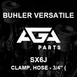 SX6J Buhler Versatile CLAMP, HOSE - 3/4" (WORM SCREW) | AGA Parts