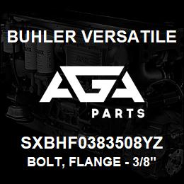 SXBHF0383508YZ Buhler Versatile BOLT, FLANGE - 3/8" X 3.50" GR8 YZ | AGA Parts