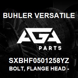 SXBHF0501258YZ Buhler Versatile BOLT, FLANGE HEAD - 1/2" X 1-1/4" GR-8 YZ | AGA Parts