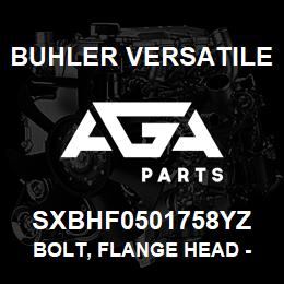 SXBHF0501758YZ Buhler Versatile BOLT, FLANGE HEAD - 1/2" X 1-3/4" GR-8 YZ | AGA Parts
