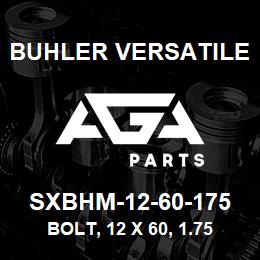 SXBHM-12-60-175 Buhler Versatile BOLT, 12 X 60, 1.75 GRADE 8.8 | AGA Parts