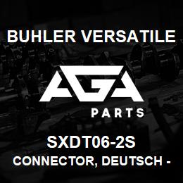 SXDT06-2S Buhler Versatile CONNECTOR, DEUTSCH - DT 2 C.AV PLUG | AGA Parts